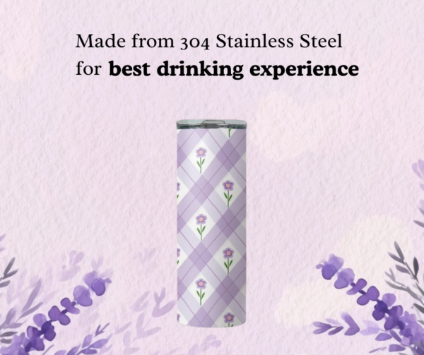 Lavender Love Tumbler - Image 2