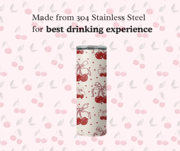 Cherry Kiss Tumbler - Image 4
