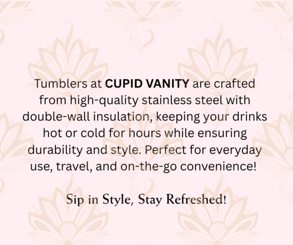 Floral Grace Tumbler - Image 7