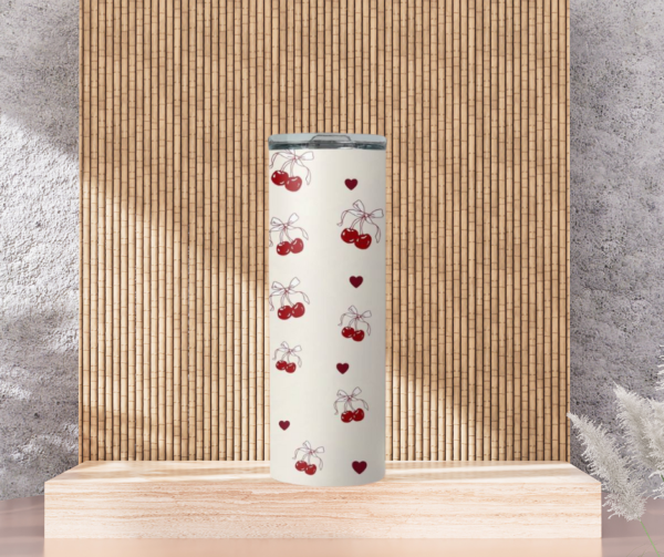Cherry Elegance  Tumbler - Image 5