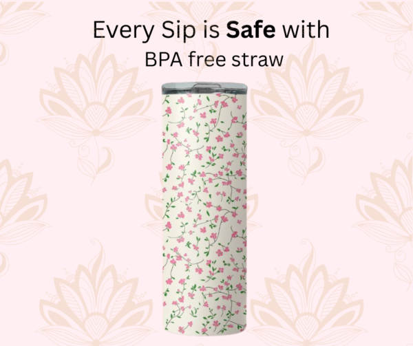 Floral Grace Tumbler - Image 5