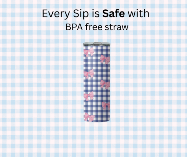 Chic Check Tumbler - Image 5