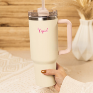 Rose quartz tumbler